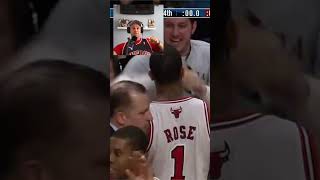 Derrick Roses EPIC Buzzer Beater vs Houston Rockets [upl. by Plusch247]