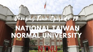 Eps 19 CAMPUS TOUR  NATIONAL TAIWAN NORMAL UNIVERSITY 國立臺灣師範大學 NTNU Campus Tour with Meilia [upl. by Amleht896]