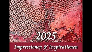 Impressionen amp Inspirationen Mein Kalender für 2025 [upl. by Jerrilyn]