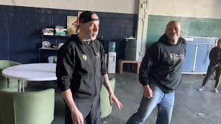 SITUATIONAL AWARENESS DRILL  LOS ANGELES KNIFE DEFENSE SEMINAR WITH NICK DROSSOS losangeles [upl. by Newton]