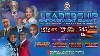 Join The Fathers Council Fellowship for its Leadership Empowerment Summit 2024 [upl. by Lynad]