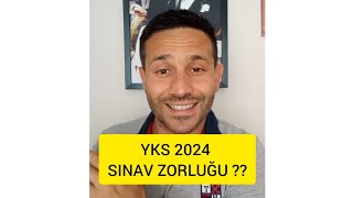 YKS 2024 SINAV ZORLUĞU [upl. by Polloch332]