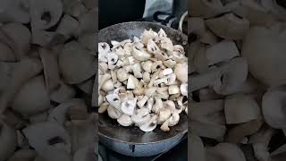 Mushroom pepper dry Easy recipe [upl. by Lyrak135]