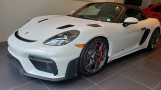 Porsche 718 Spyder RS Walkaround [upl. by Ritter]