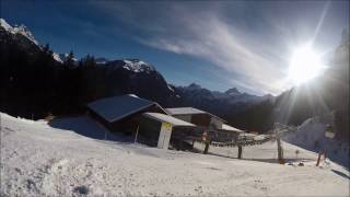 Silvretta Montafon  Piste 60a rot [upl. by Connett]