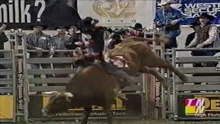 BJ Kramps vs Hollywood  01 PBR Billings 88 pts [upl. by Mcneil979]