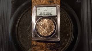 1881 S Morgan Silver Dollar In PCGS Old Green Holder [upl. by Noit926]