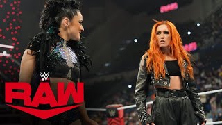 Lyra Valkyria helps Becky Lynch fight Damage CTRL as Liv Morgan exits Raw highlights May 6 2024 [upl. by Buffy]