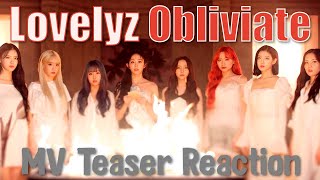 Lovelyz 러블리즈  Obliviate  MV Teaser Reaction [upl. by Aicertap499]