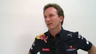 Formel 1 2010 Christian Horner im Interview [upl. by Nywroc]