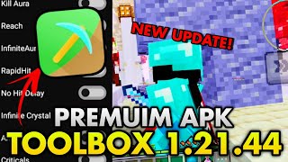 Toolbox 12144 Premium Apk  Toolbox 12144 For Minecraft Pe  Best Utility Client For Mcpe 121 [upl. by Earesed]