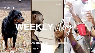 WEEKLY VLOG  my boyfriend came to visit me from LondonLIFE UPDATE [upl. by Havstad]