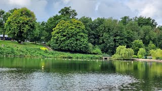 Mote Park Maidstone Kent Walk around the lake on a Shaun the Sheep in the Heart of Kent trail [upl. by Proudlove]