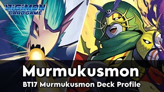 Mastemon Package  BT17 Murmukusmon  Deck Profile [upl. by Ynaffital194]