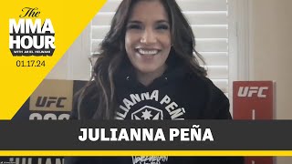 Julianna Pena Rips Mayra Bueno Silva ‘Block of Wood’ Before UFC 297  The MMA Hour [upl. by Trinl]