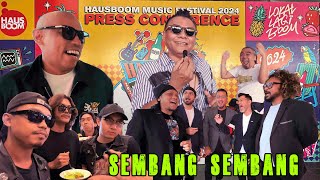 ZAINAL ABIDIN JOE FLIZZOW RUFFEDGE ARMPUNK SINDICATE  Sembang sembang di HAUSBOOM Sidang Media [upl. by Ilonka699]