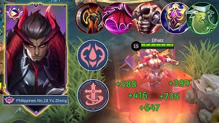 REASON WHY PLAYING IN THIS TIER IS SO STRESSFUL  YU ZHONG REVAMP [upl. by Bilicki]