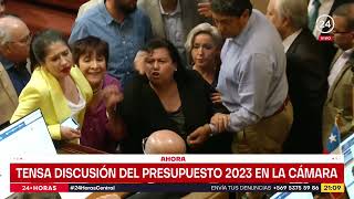 Tensa discusión del presupuesto 2023 en la Cámara [upl. by Dustman]