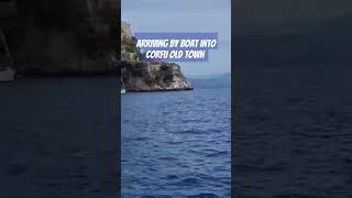 DOMES MIRIMARE BOAT TO CORFU travel shortsvideo [upl. by Eimarej559]