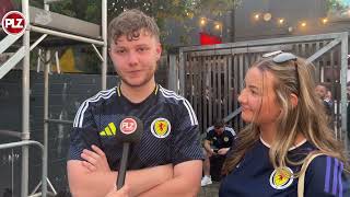 💔 Devastated Scotland fans react to last gasp Hungary defeat [upl. by Eilrebmik]