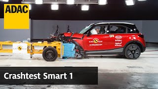 Smart 1 im Crashtest  ADAC amp Euro NCAP [upl. by Terrilyn]