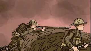 WWI animation Canadas Hundred Days August 1918 [upl. by Eustasius]