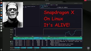 Snapdragon X Elite on Linux  Its ALIVE [upl. by Hametaf]