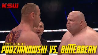 Free Fight Mariusz Pudzianowski vs Butterbean  KSW 64 [upl. by Priest86]