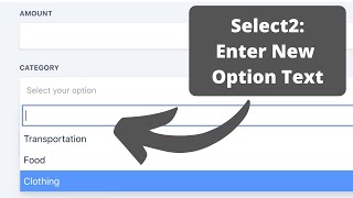 Laravel  Select2 Dropdown Add New Value OnTheFly with Tags [upl. by Christis]