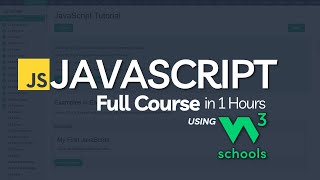 JavaScript in 1 Hour using W3Schools Website  W3Schools JavaScript Tutorial [upl. by Luane26]