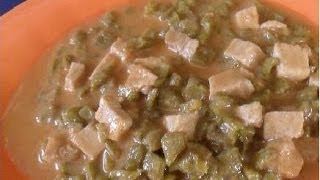 RECETA MEXICANA NOPALES AL PIPIAN [upl. by Nagek]