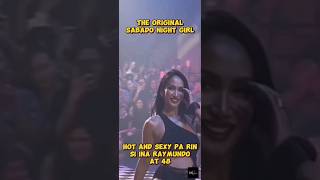 INA RAYMUNDO THE ORIGINAL SABADO NIGHT GIRL AT 48 shortvideo shorts celebrities [upl. by Aidahs]