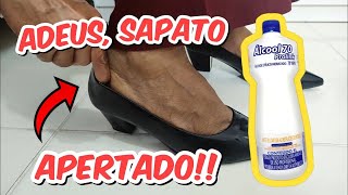 ACABOU O SOFRIMENTO 👠🥾 COMO LACEAR ALARGAR SAPATO APERTADO  NUNCA MAIS VAI APERTAR E NEM MACHUCAR [upl. by Odiug435]