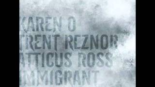 The Girl with the Dragon Tattoo quotImmigrant Songquot  Karen O with Trent Reznor amp Atticus Ross [upl. by Areic]