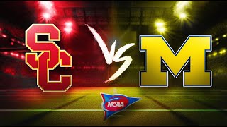 USC vs Michigan Watch Party with RicoKnows [upl. by Lil]