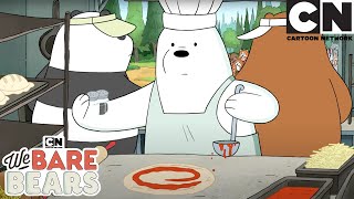 The Best Pizza in Town  We Bare Bears  Cartoon Network [upl. by Marteena813]