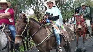 cabalgata Vereda Veraguas Pacho Cundinamarca [upl. by Goddart]