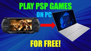 How to Play PSP Games on PC  PPSSPP Emulator Setup amp Config 2023 [upl. by Jabe]