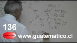 TEOREMAS DE EUCLIDES PARTE 2 RELACIONES ENTRE HIPOTENUSA  CATETOS Y SUS PROYECCIONES [upl. by Sammy]