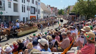 Kreativteil der Schulen Kinder und Heimatfest 2023 Montagsumzug Teil 1 Festzug [upl. by Pruter]