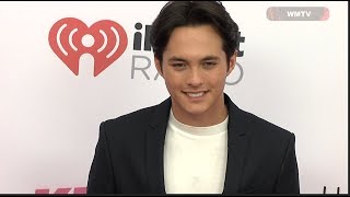 Idol Winner Laine Hardy arrives at 2019 iHeartRadio Wango Tango [upl. by Dnumyar46]