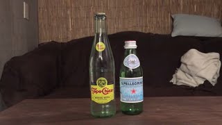 Jon Drinks Water 4817 TopoChico Mineral Water VS SPellegrino Sparkling Mineral Water [upl. by Lemaj]