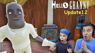 Hello Neighbor Granny Mod HELLO GRANNY UPDATE [upl. by Armanda]