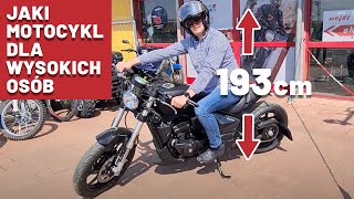 Jaki motocykl o pojemności 125c dla wzrostu 193cm Junak M15 [upl. by Enilreug]