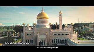 Brunei – Omar Ali Saifuddien Mosque English Subtitles [upl. by Kandace]