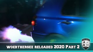 Crazy Wörthersee 2020 Reloaded Flames Revs Bangs Burnouts Drifts Accelerations totale Eskalation [upl. by Ailehc]