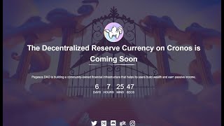 100x Pegasus Dao Upcoming Cronos Gem [upl. by Atselec]