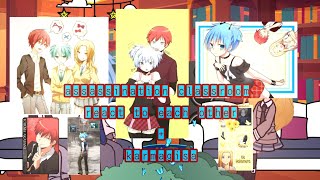 assassination classroom react to each otherbonus gacha club bl karmagisa [upl. by Coady]