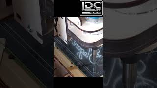 Very Cool Glass Engraving Signs On Your CNC Router w Widget Tool Diamond Engraving [upl. by Gnaw]