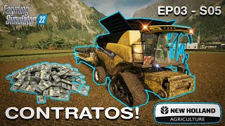 Contratos Ano 1  S05EP03  Erlengrat Map  Farming Simulator 22 [upl. by Eniamret]